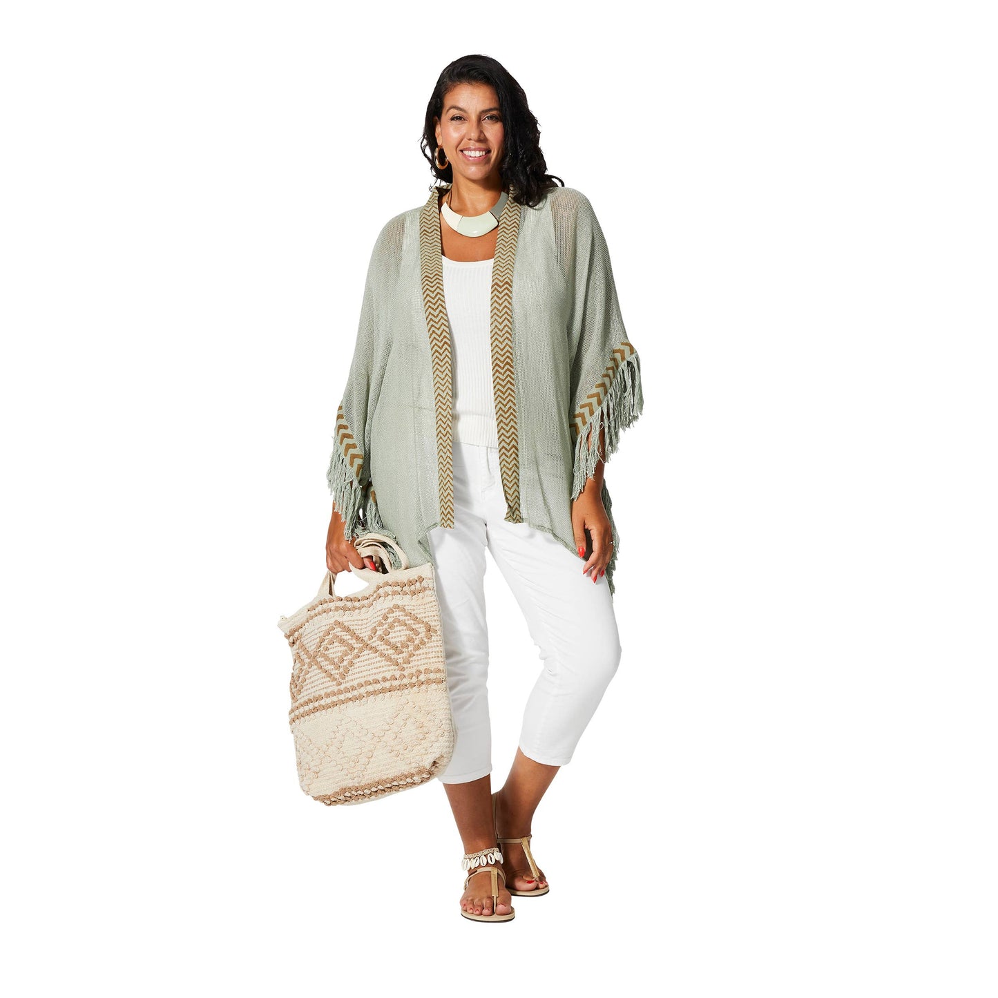 KIMONO SUMMER SHORT 3/4 SLEEVES