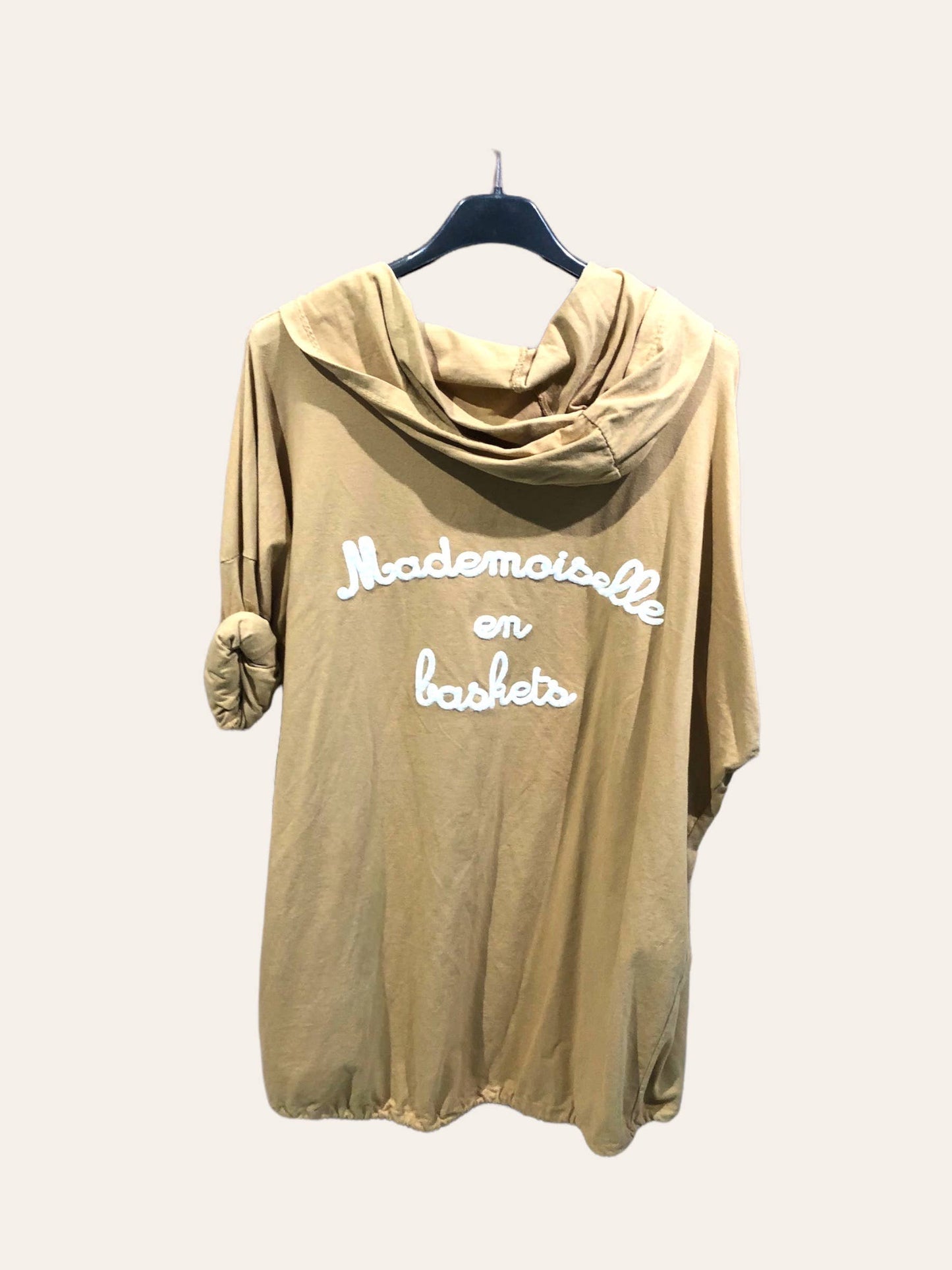 “Mademoiselle in sneakers” hoodie