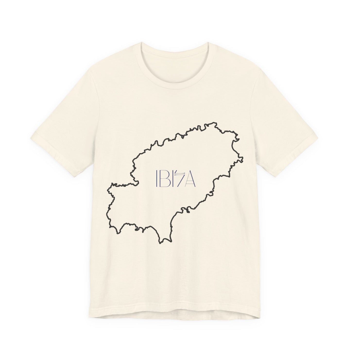 Stylish Map Outline Tee for Travel Lovers, Unisex Tee, Gift for Adventurers, Casual Wear