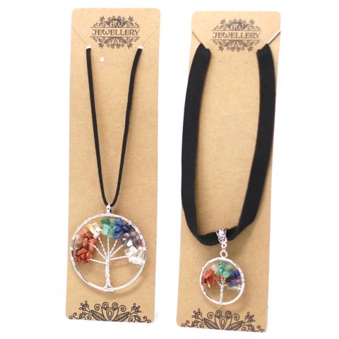 Chakra Tree of Life Necklace - Small
