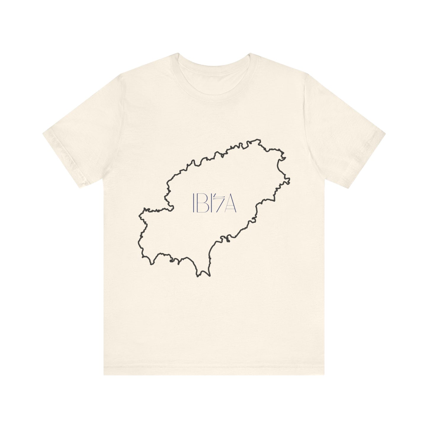 Stylish Map Outline Tee for Travel Lovers, Unisex Tee, Gift for Adventurers, Casual Wear