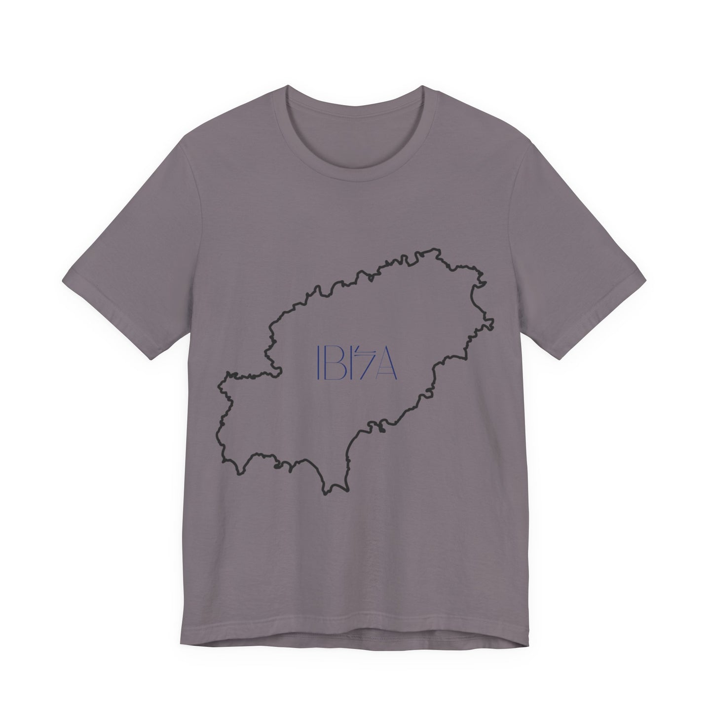 Stylish Map Outline Tee for Travel Lovers, Unisex Tee, Gift for Adventurers, Casual Wear
