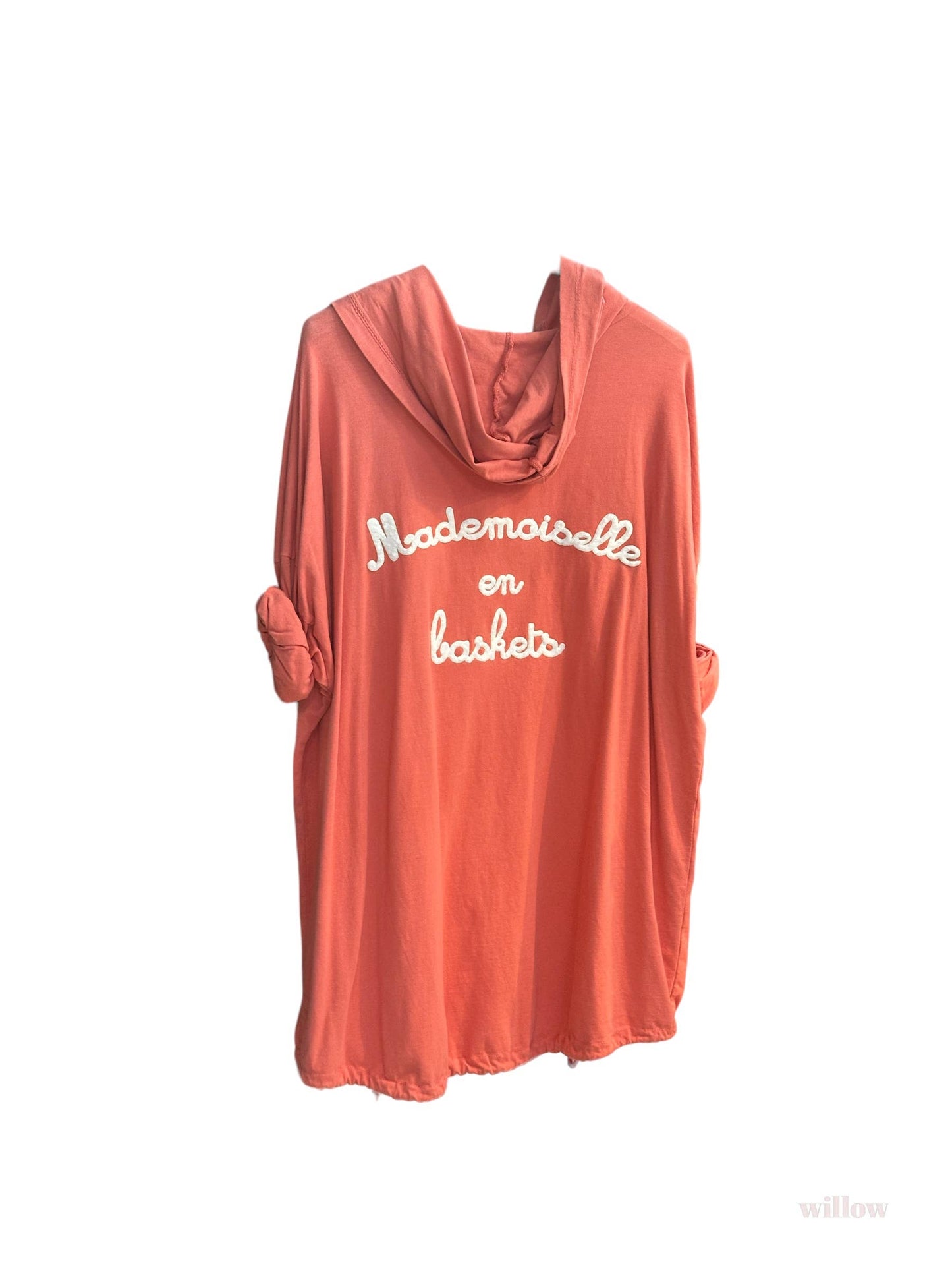 “Mademoiselle in sneakers” hoodie