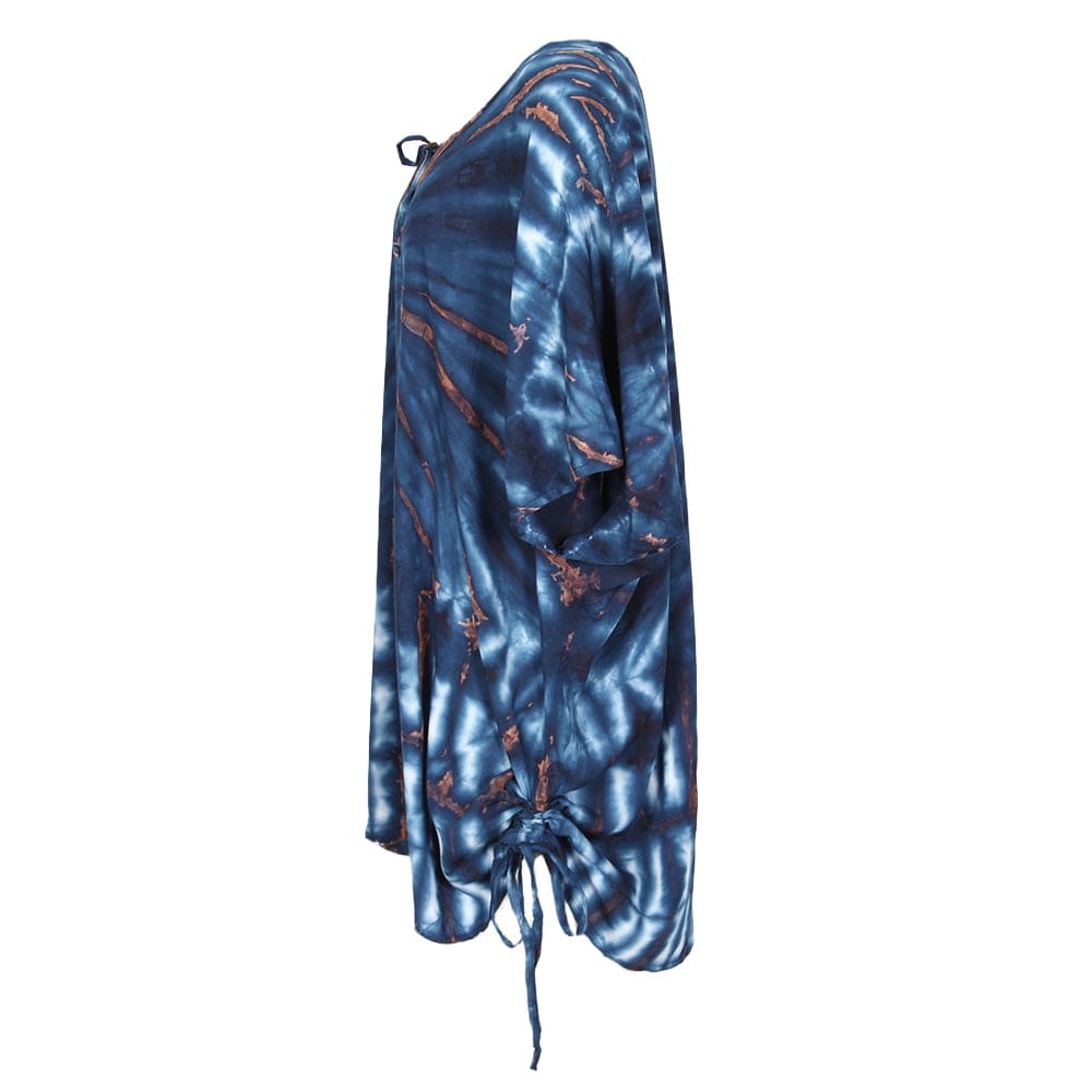 Tie Dye Poncho Tunic