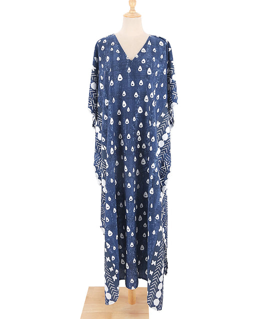 Floral Printed Kaftan