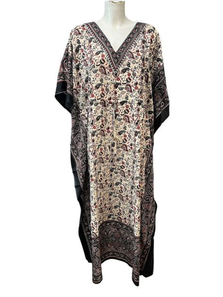 Beautiful Kaftan From Ethnic Warehouse /Black And Cream