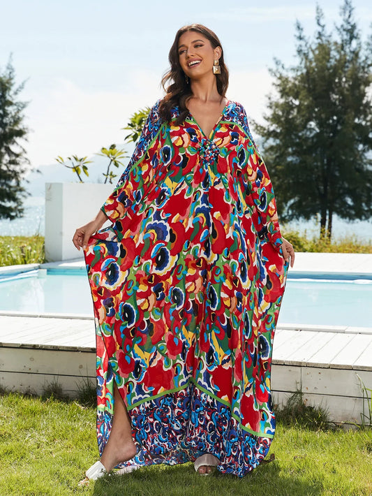 Bohemian Printed Kaftan