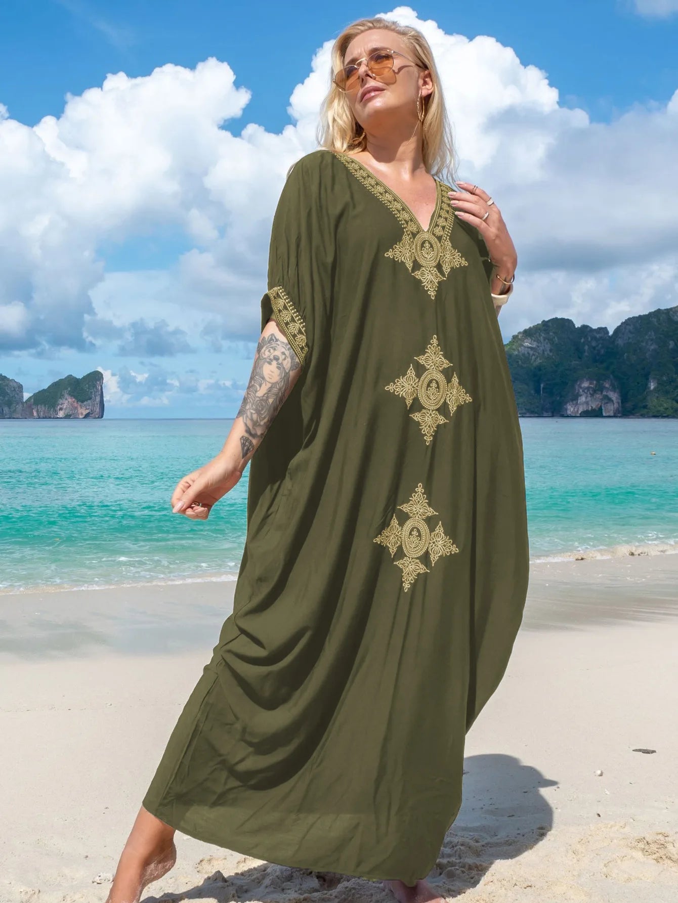 Women's Embroidery Kaftan