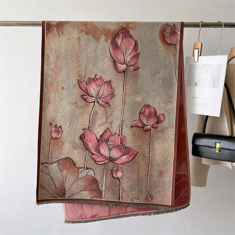 Luxury Winter Cashmere Scarf