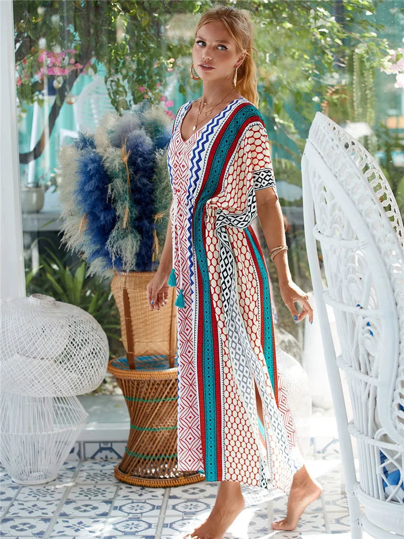 Long LINEN KAFTAN