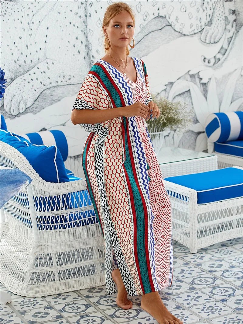 Long LINEN KAFTAN
