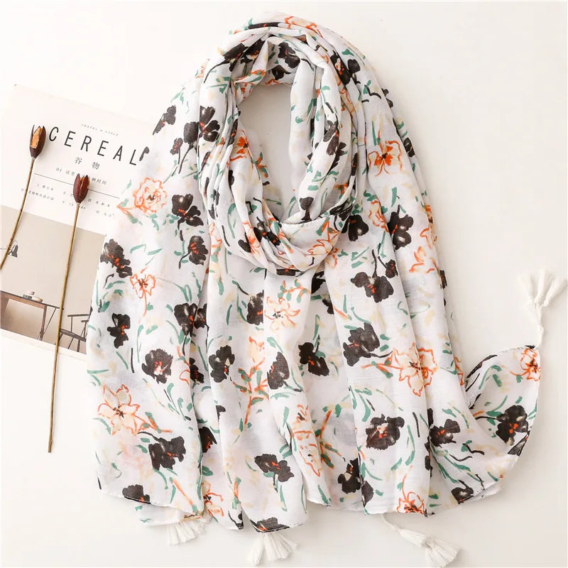 Women Luxury scarf/leopard