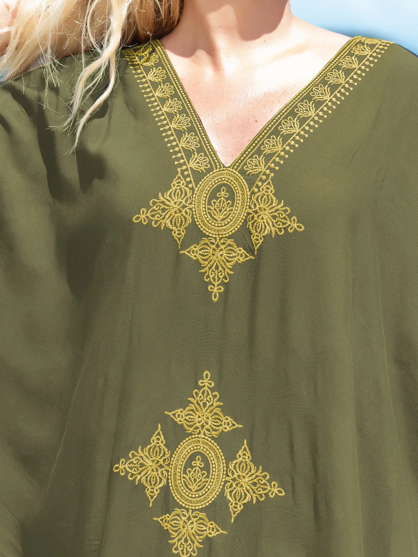 Women's Embroidery Kaftan