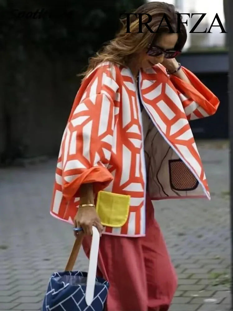 Women Fashion Vintage  Cotton Coat