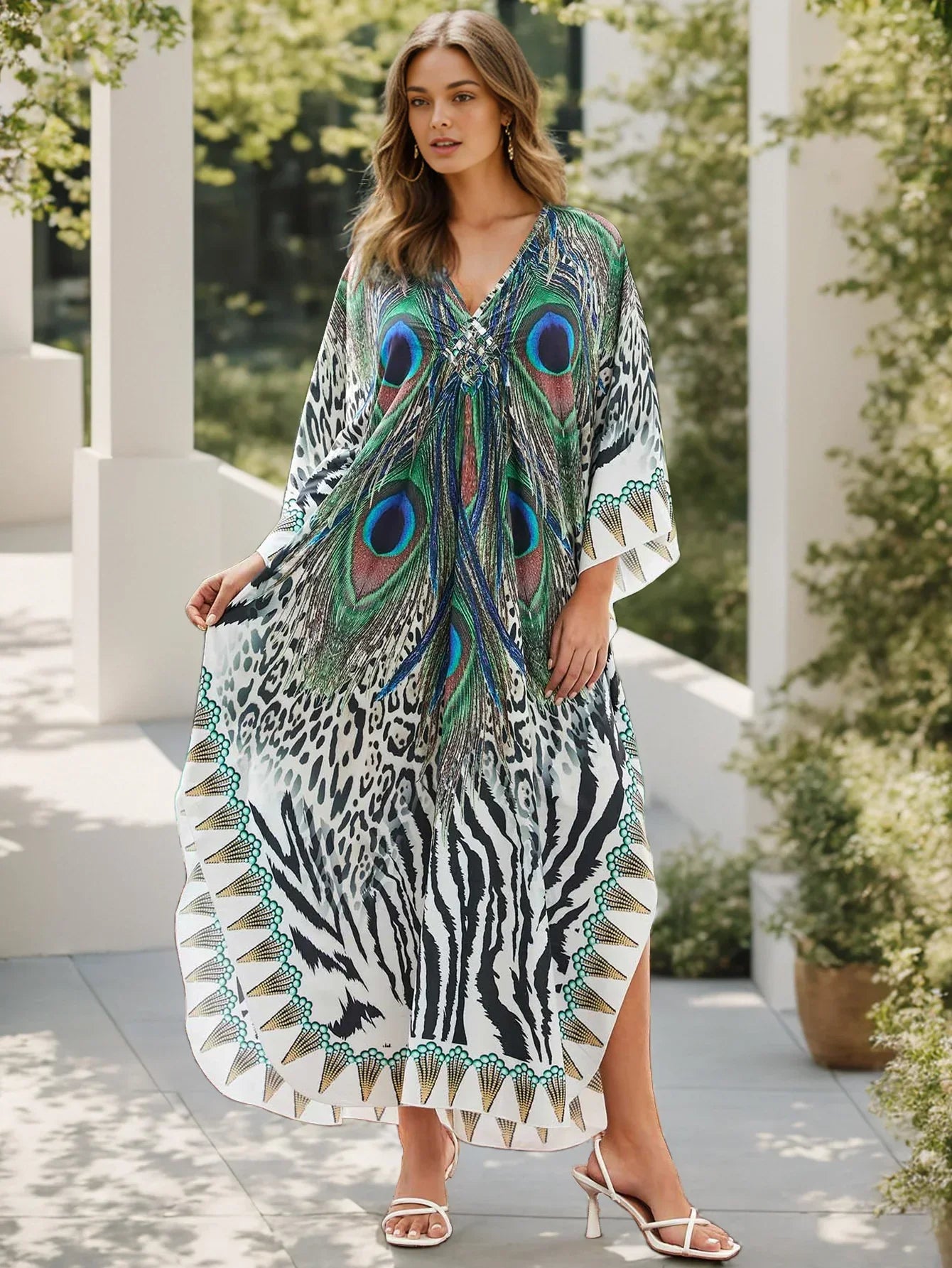 Peacock Kaftan