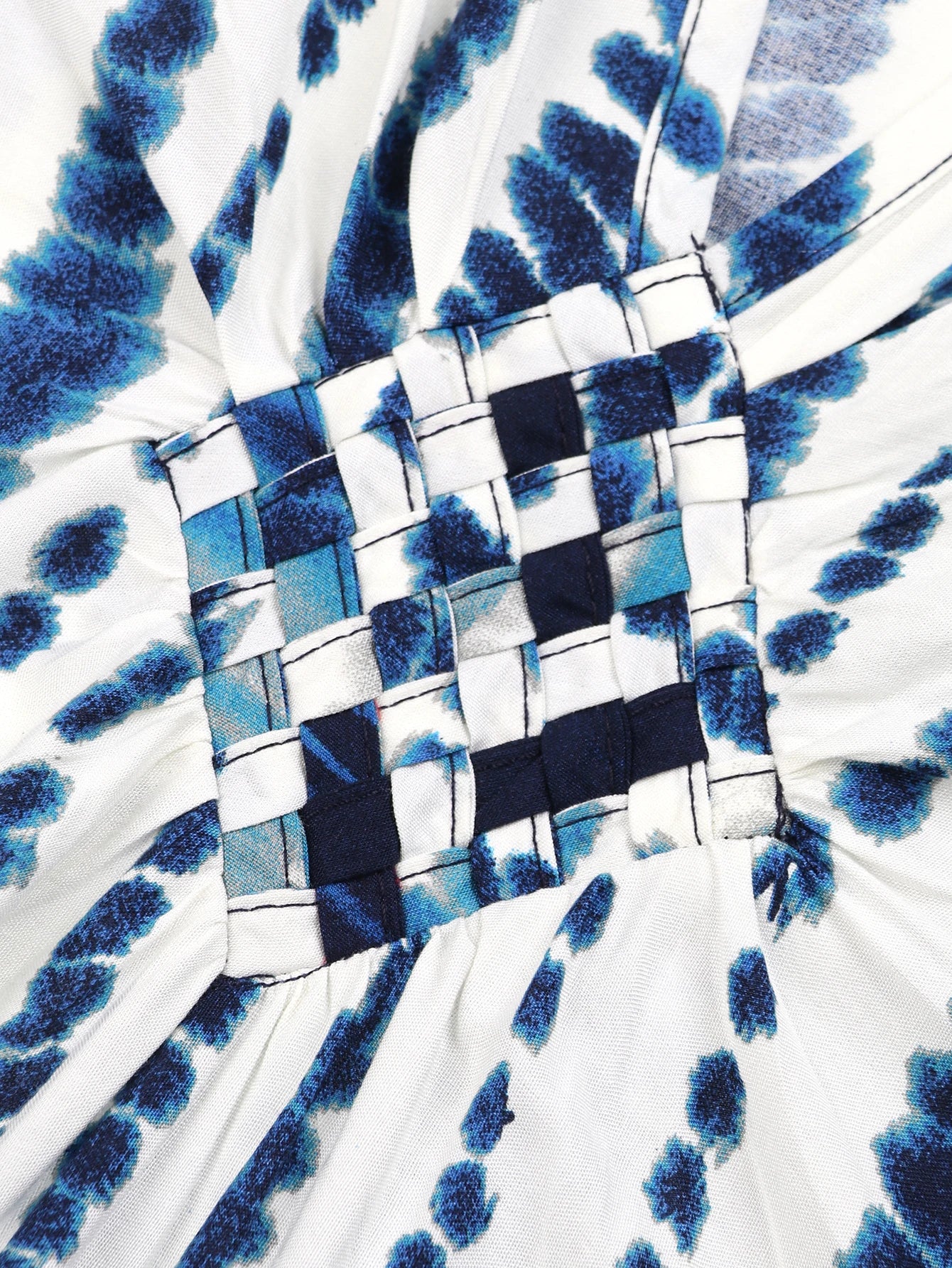 Summer Women's Striped Printed Kaftan