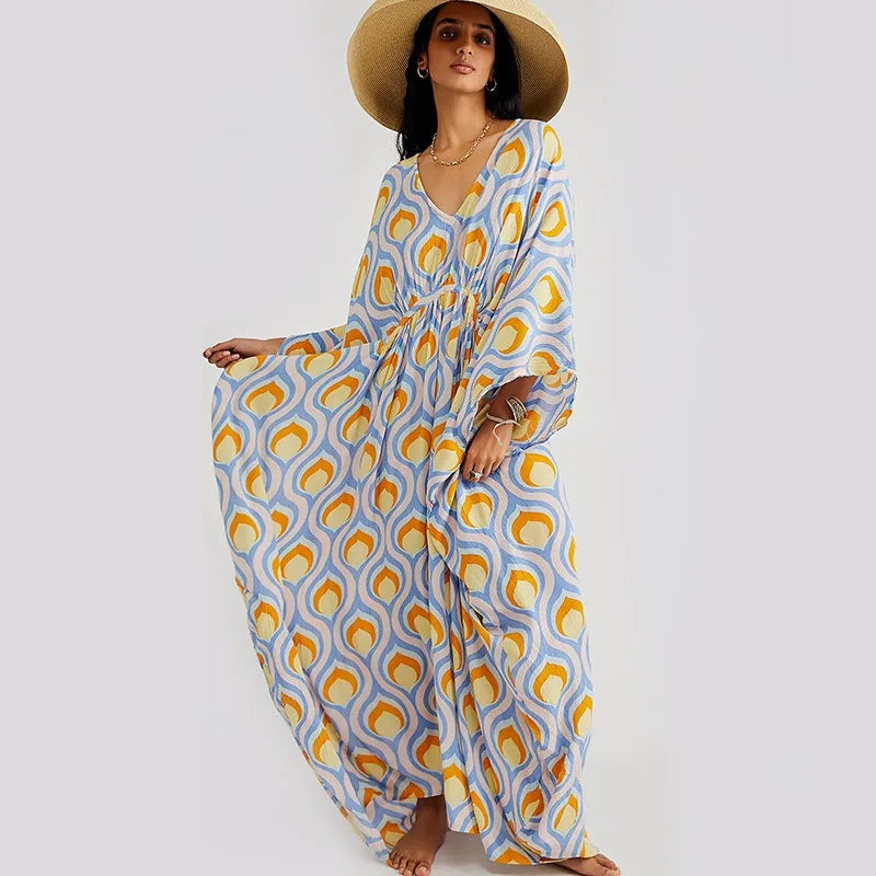 Bohemian Beach Style Long Dress for Women
