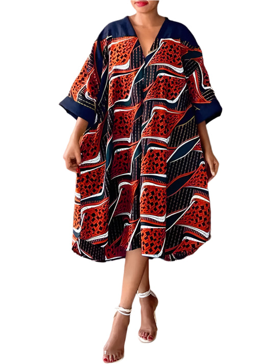 Plus Size 5XL fREE SIZE DRESS