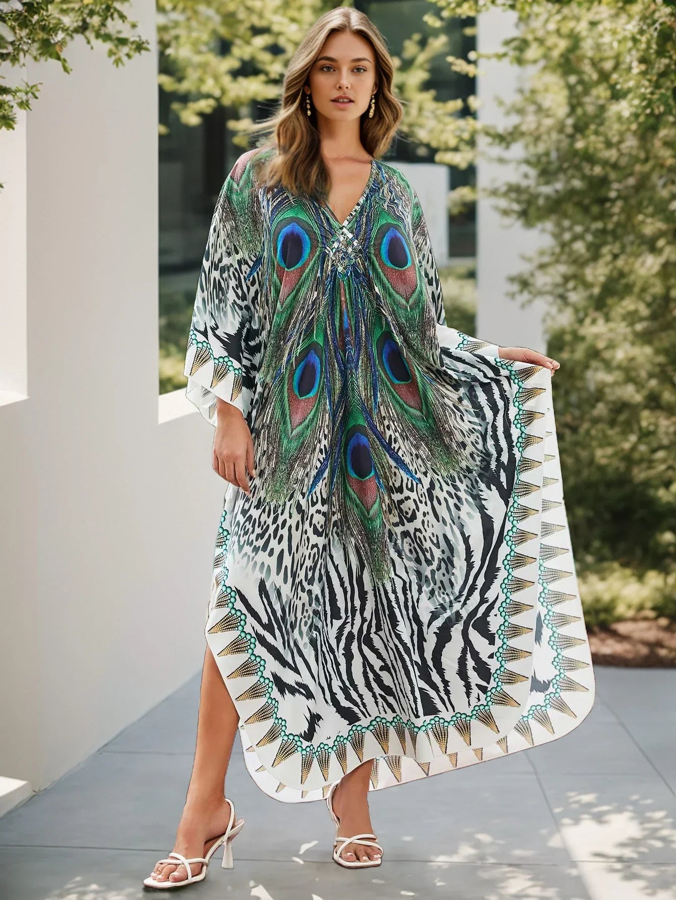 Peacock Kaftan