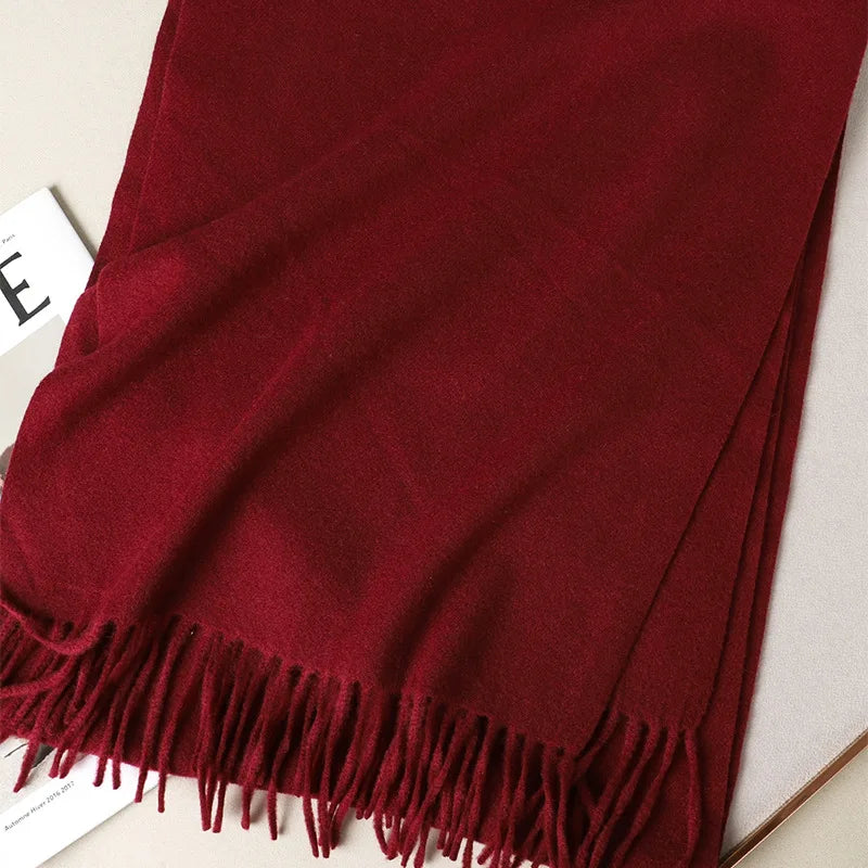 Winter Scarf Warm Colour Block