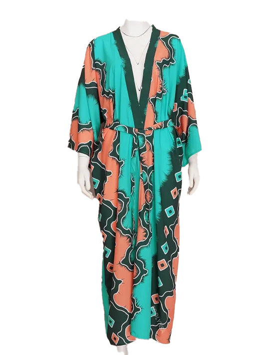 Green Vintage Kimono