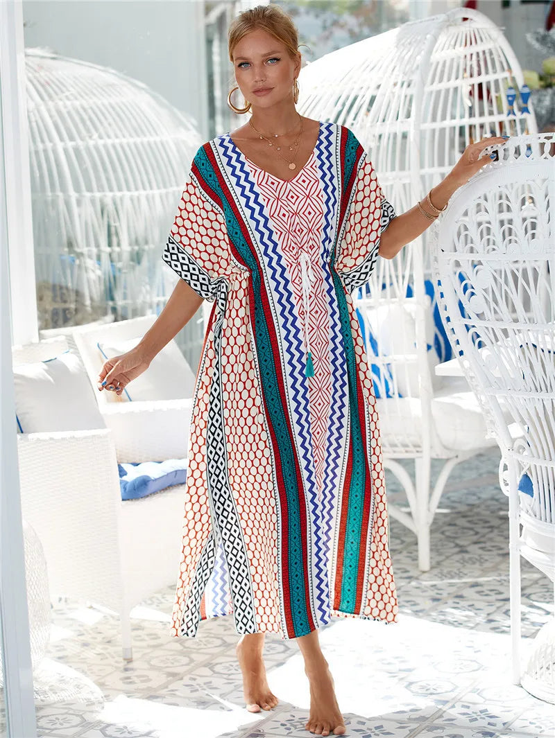 Long LINEN KAFTAN