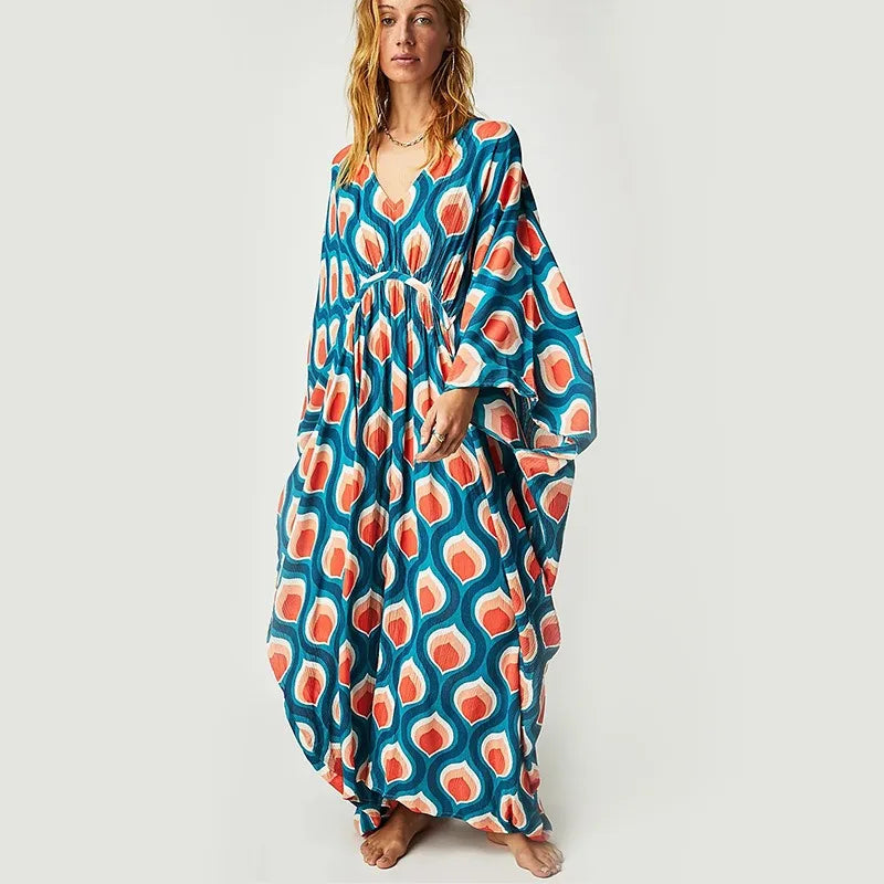 Bohemian Beach Style Long Dress for Women