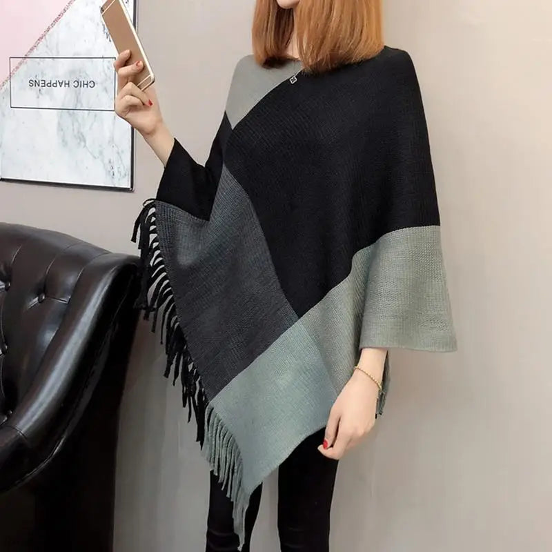 Winter Oversized Cloak Long