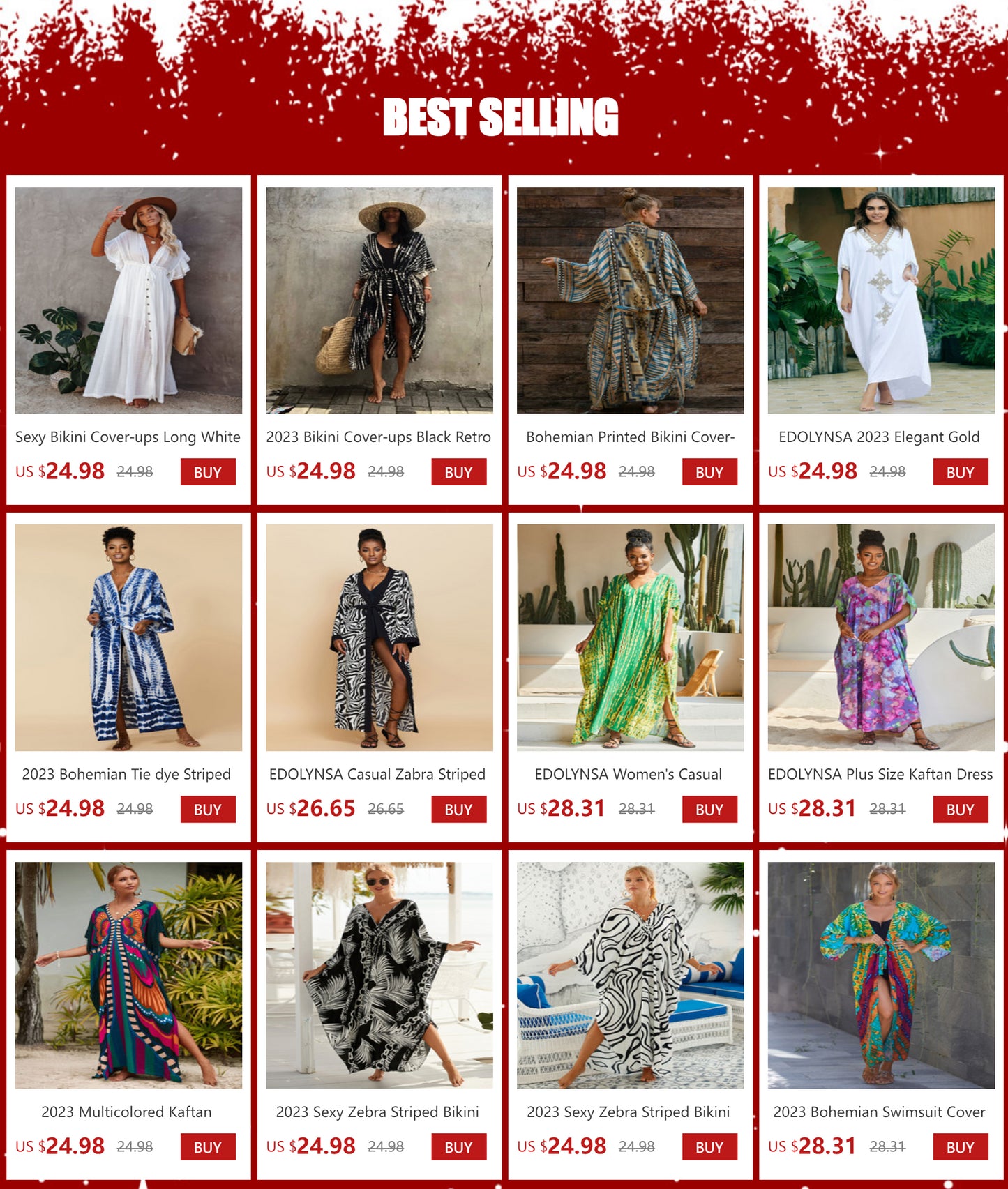 2023 Elegant Long Kaftan Printed V-neck Batwing Sleeve Street Wear Loose Maxi Dresses Women Beach Wear Swim Suit Cover Up Q1341