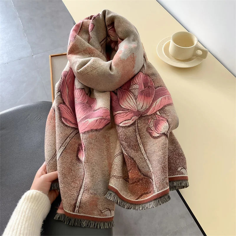 Luxury Winter Cashmere Scarf
