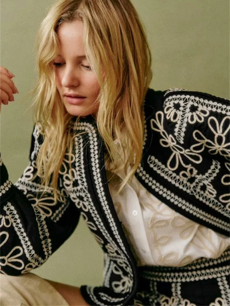 Gypsylady Boho Retro Chic Padded Jacket