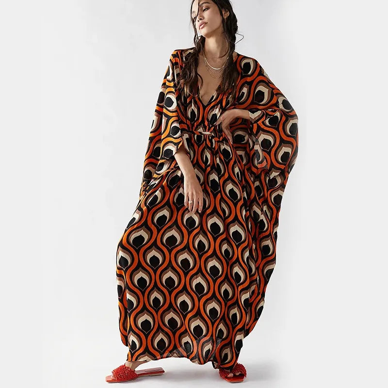 Bohemian Beach Style Long Dress for Women