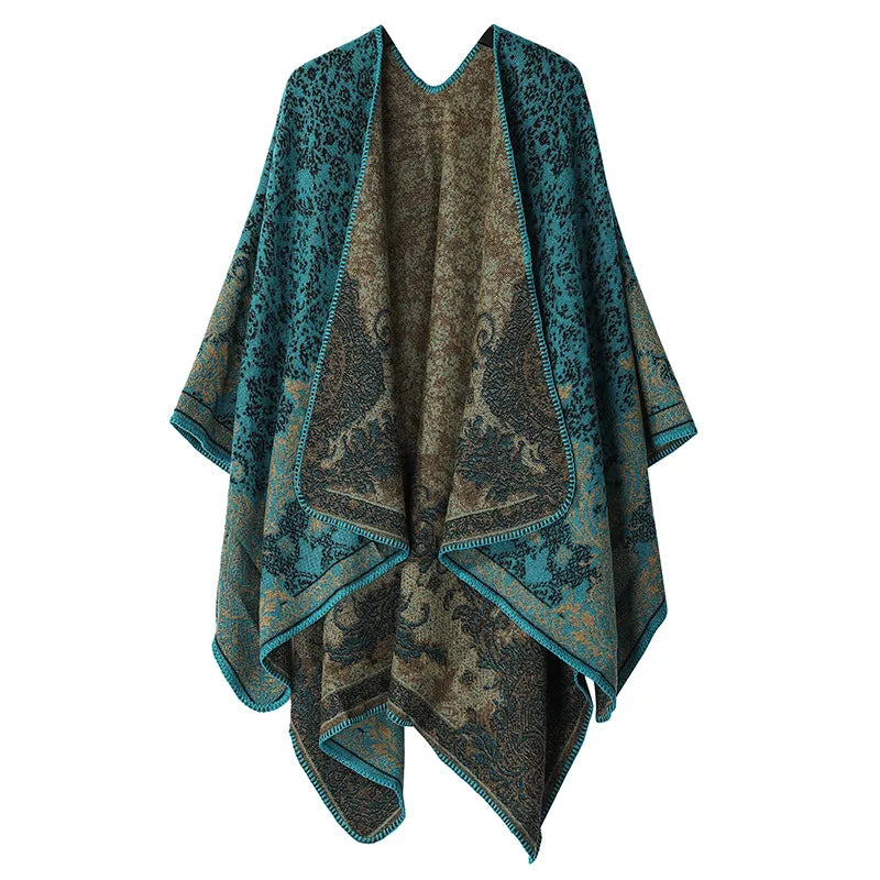 Winter Warm Ponchos Cashmere