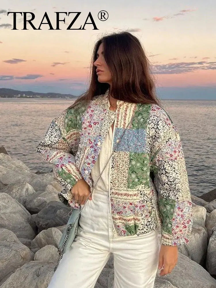 Casual Button Long Sleeve Cotton Coat