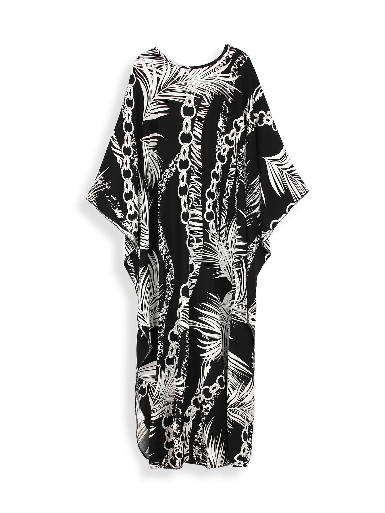 Summer Women's Striped Printed Kaftan