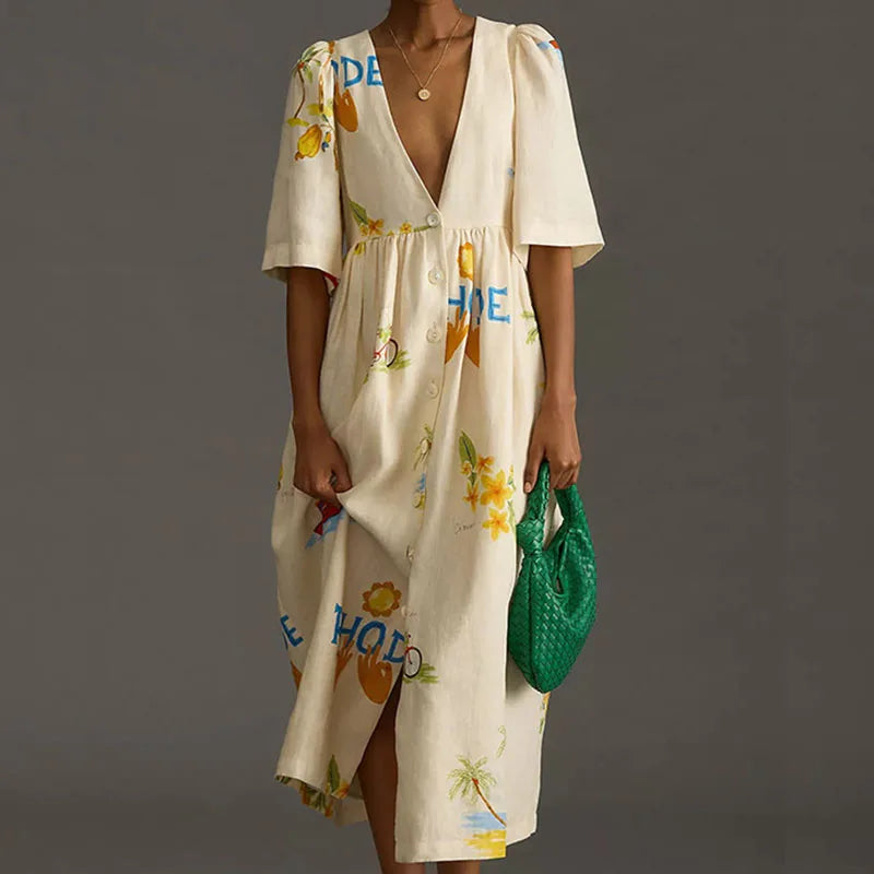 Vacation boho dress