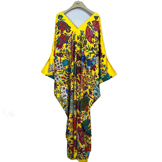 Stunning Kaftan in Yellows