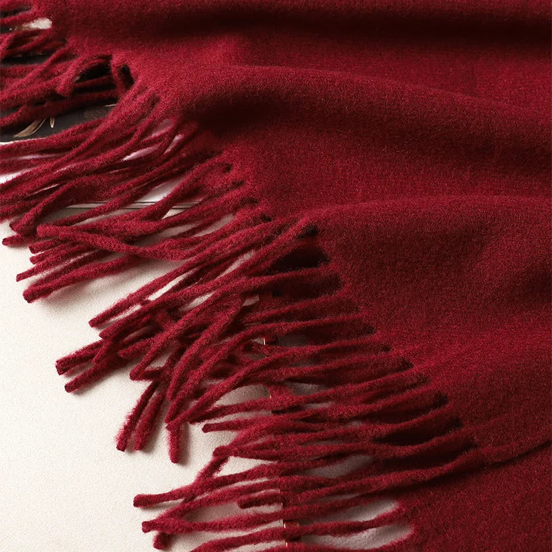 Winter Scarf Warm Colour Block