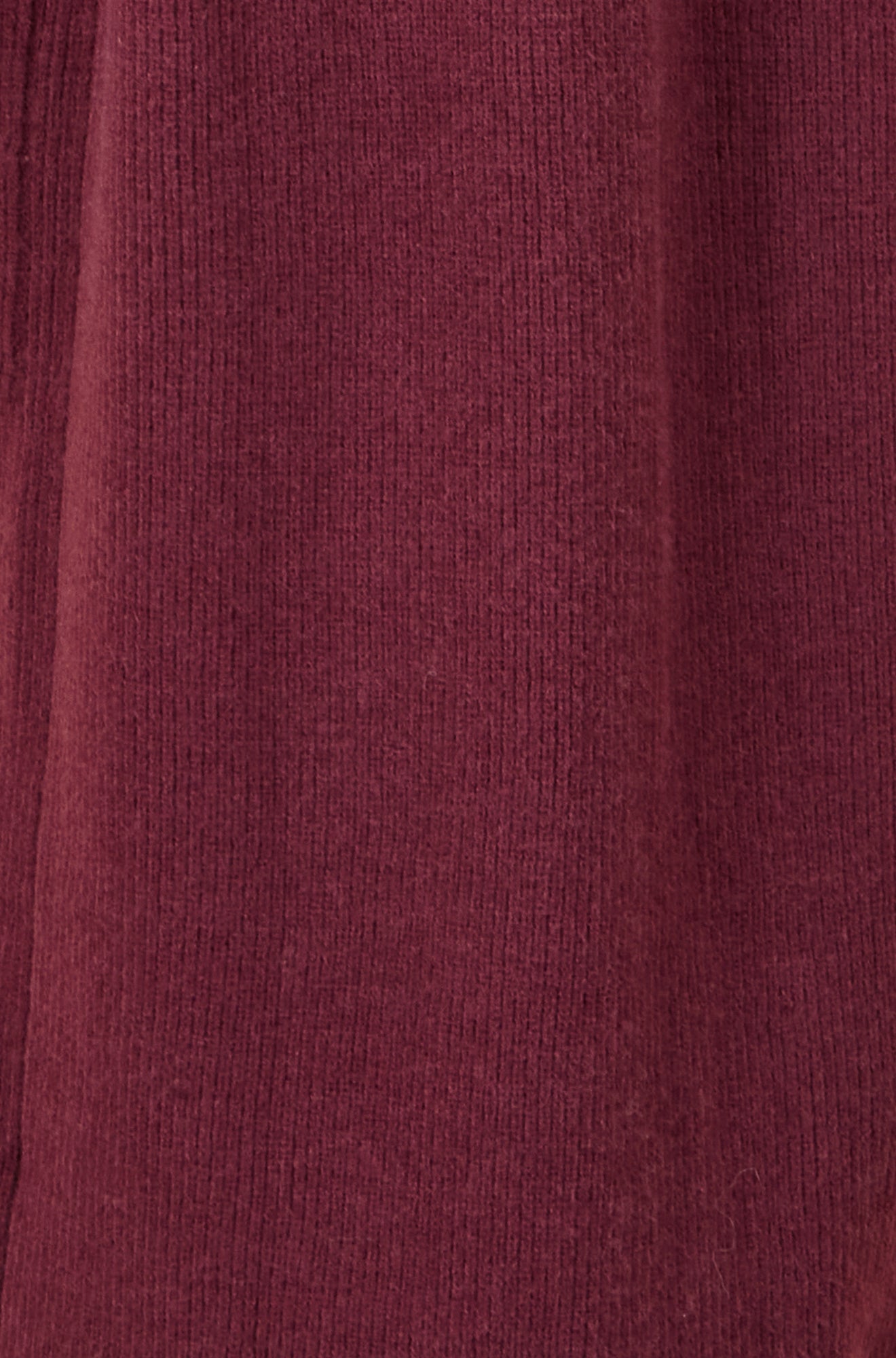 Yumi Burgundy Knitted Maxi Cardigan With Pockets
