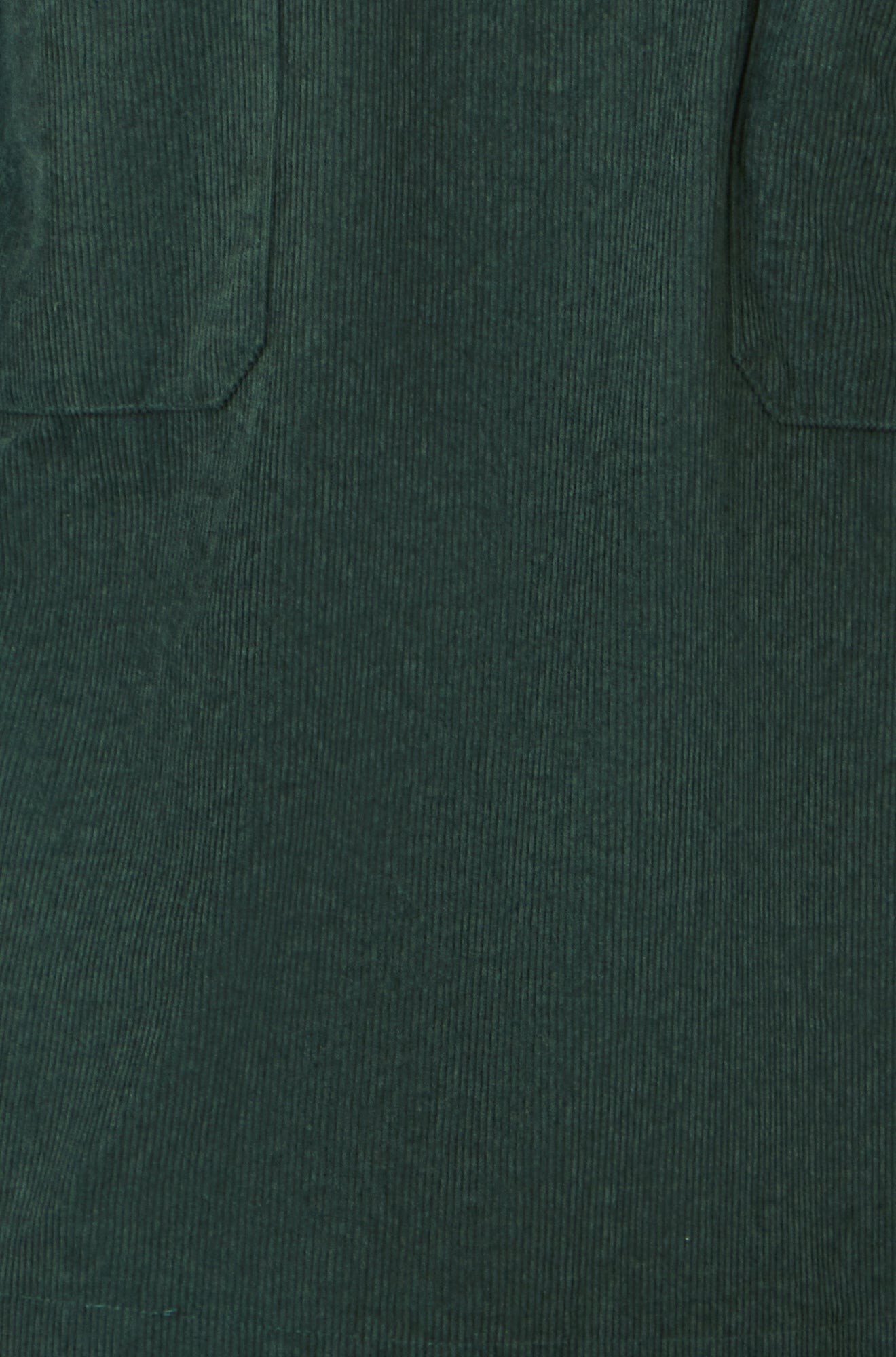 Yumi Green Cord Tunic With Ruched Sleeve