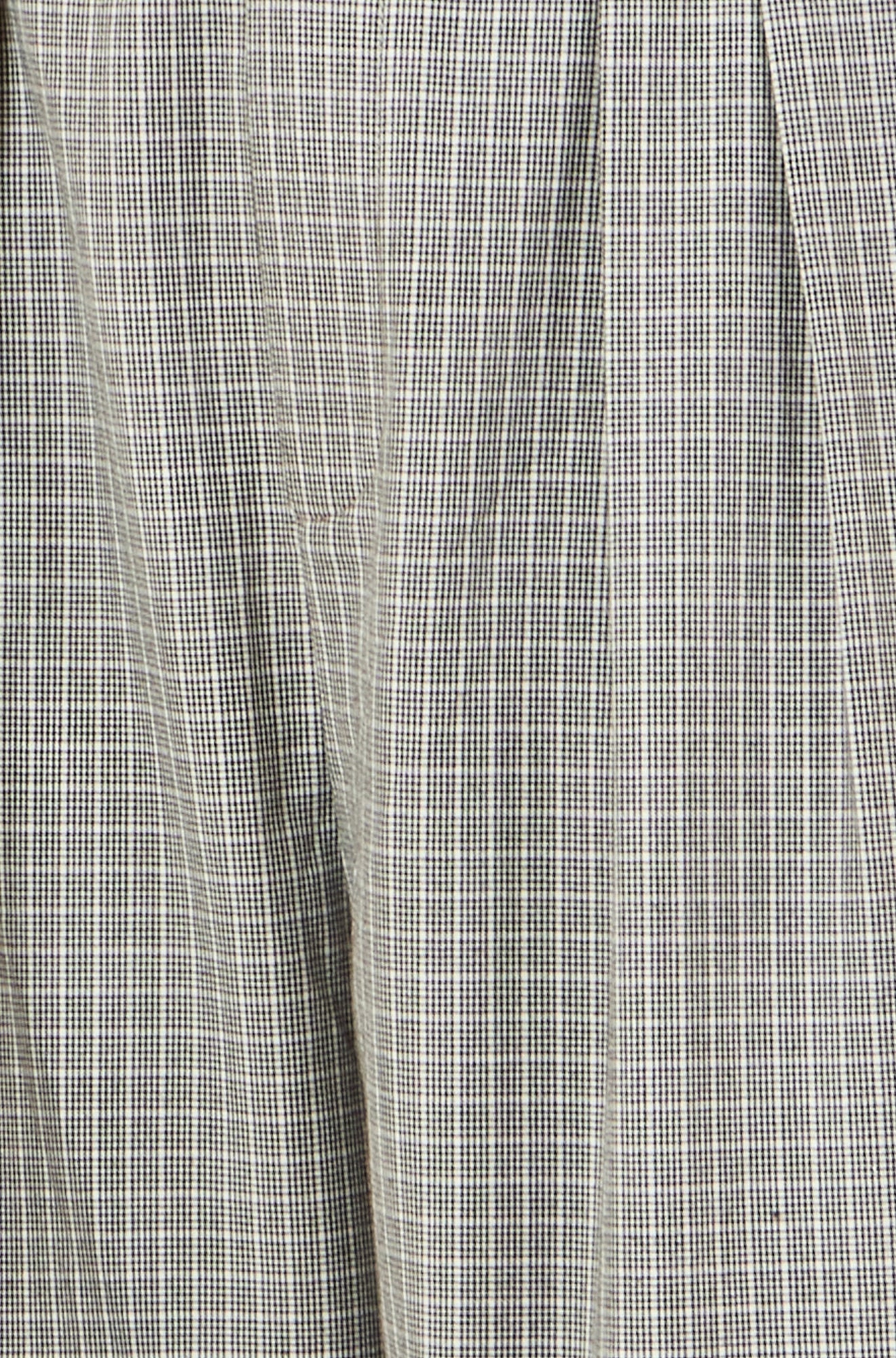 Yumi Grey Check Wide Leg Trousers