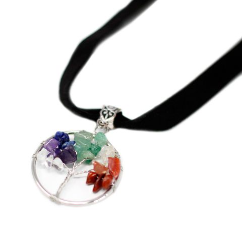 Chakra Tree of Life Necklace - Small