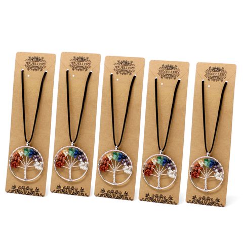 Chakra Tree of Life Necklace - Large