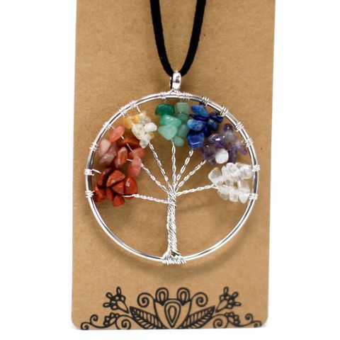 Chakra Tree of Life Necklace - Large