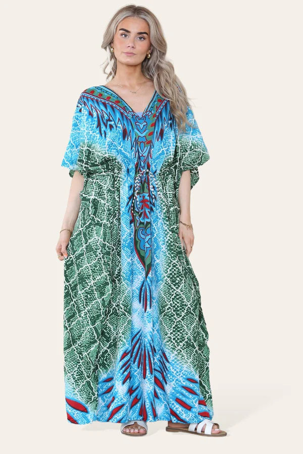 Beautiful Blue Kaftan