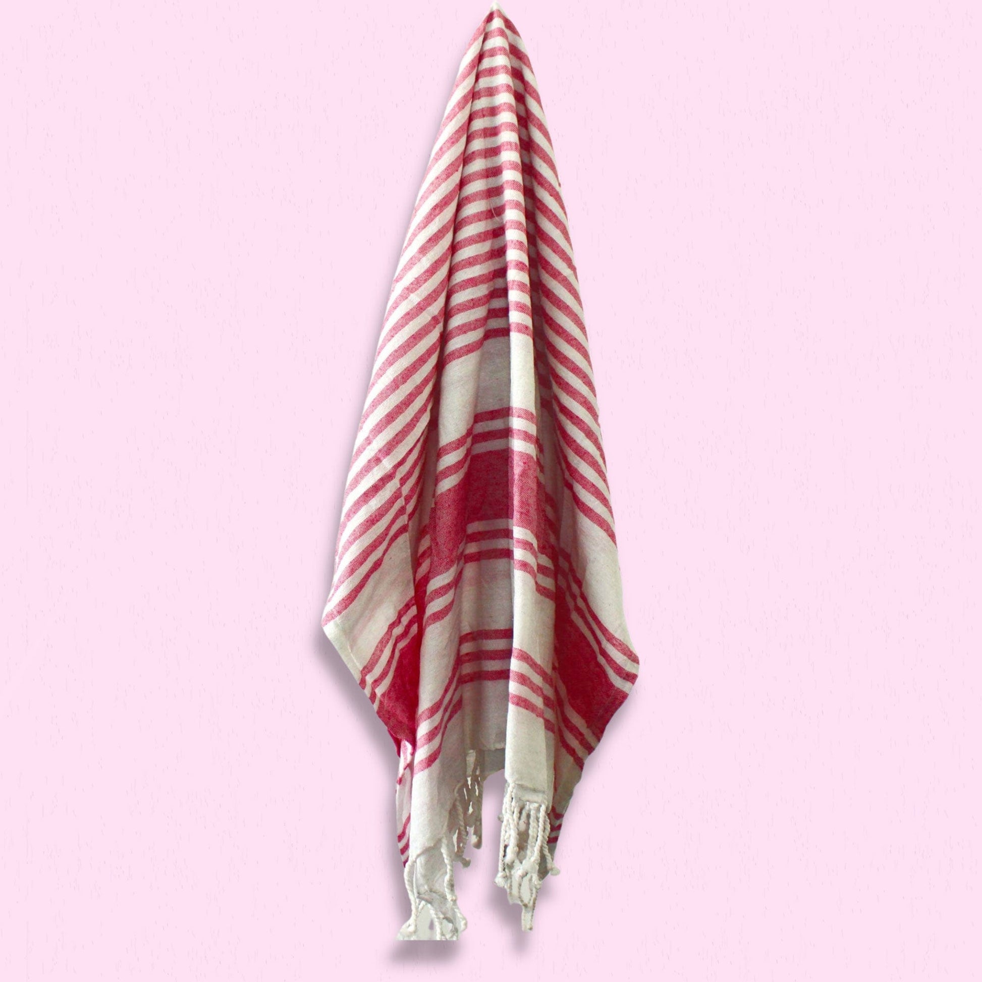 Hamman Spa Towel - Sunset Pink - 90x170cm - Kaftan direct