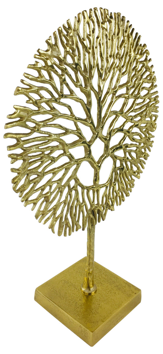 Gold Coral Sculpture - Kaftan direct