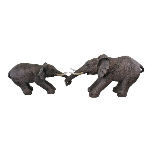 Elephants Holding Trunks Ornament - Kaftan direct
