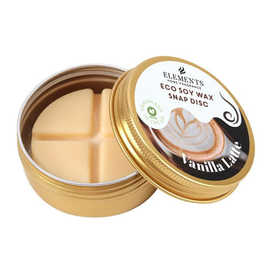 Vanilla Latte Soy Wax Snap Disc - Kaftans direct