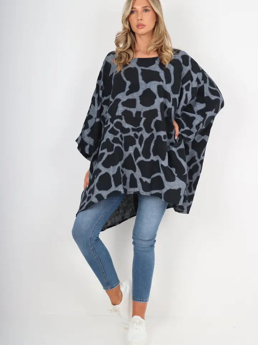Free size Top in animal print